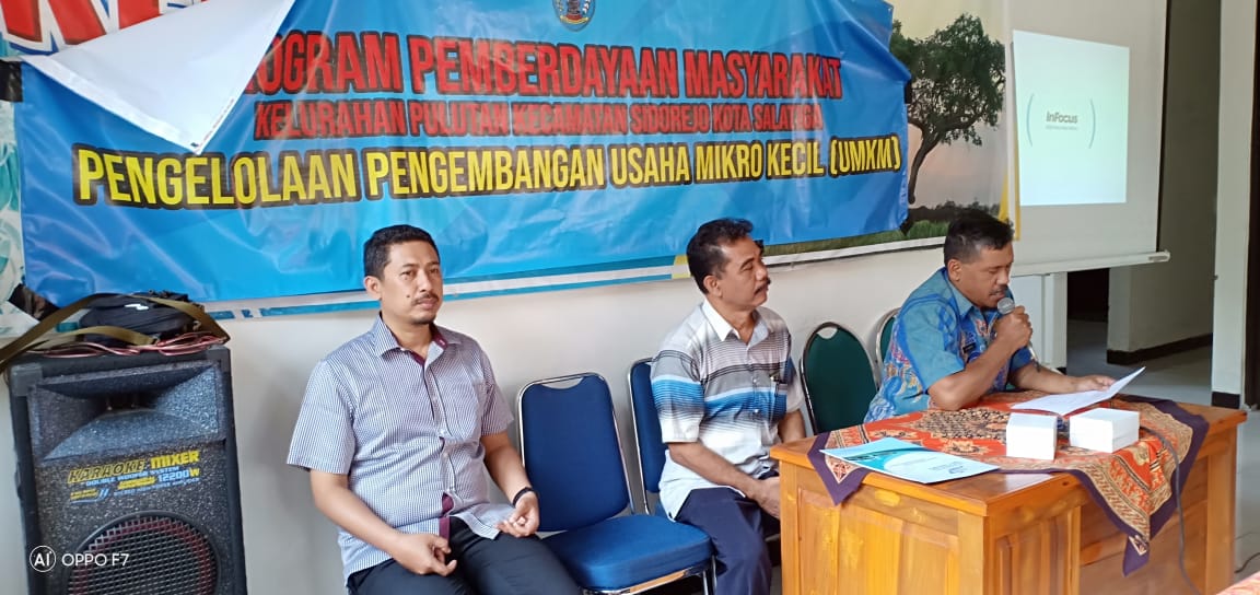 Pengabdian kepada Masyarakat: Prodi Teknologi Permainan Adakan Pelatihan bagi UKM Kelurahan Pulutan, Kecamatan Sidorejo, Kota Salatiga, Jawa Tengah.