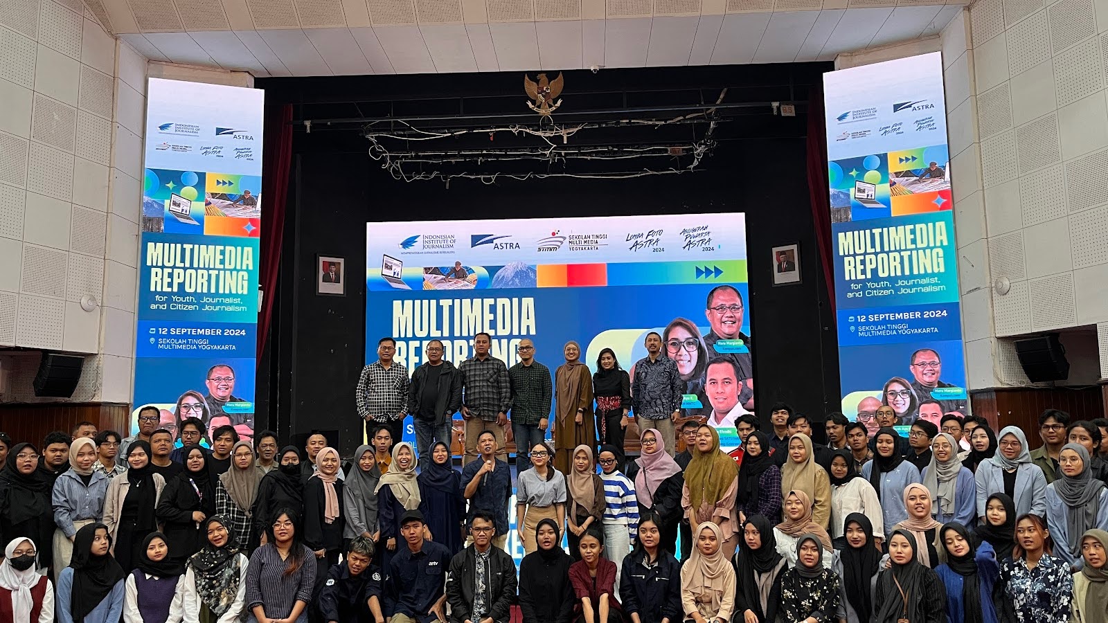 Indonesia Institute of Journalism (IIJ) dan Astra Indonesia Bekerjasama dengan STMM Gelar Event Seminar dan Workshop tentang Multimedia Journalism