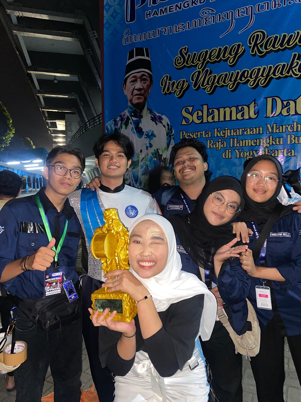 Korps Digita Marching Band STMM, Raih Juara Harapan II pada Piala Raja HB X!