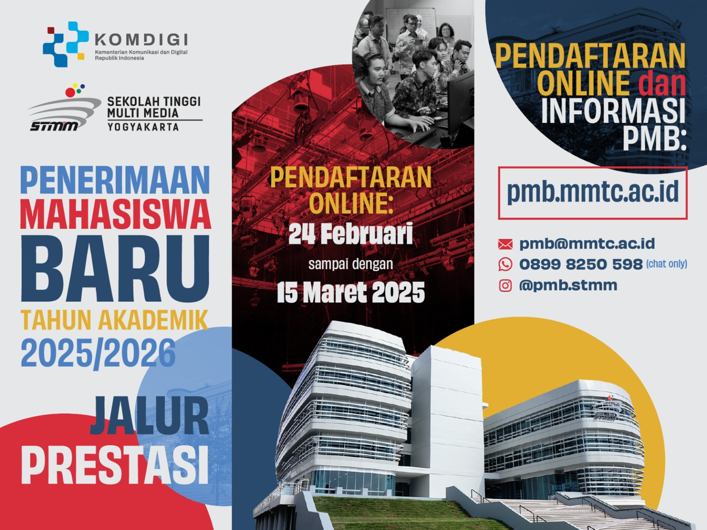 Pendaftaran Mahasiswa Baru STMM Tahun 2025 Buka 3 Jalur Seleksi